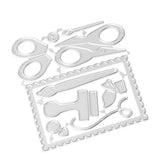 Handcrafts Carbon Steel Sewing Supplies Cutting Dies Cut DIY Scrapbooking Card Making Photo Album Decoration Gift - Aladdin Shoppers