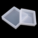 2Pieces DIY Resin Molds Jewelry Making Mould Tool Silicone Ornament Square Mold for Polymer Clay, Crafting, Epoxy Resin, Dried Flower - Aladdin Shoppers