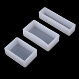 9Pieces DIY Resin Molds Jewelry Making Mould Tool Silicone Ornament Rectangle Mold for Polymer Clay, Crafting, Epoxy Resin, Dried Flower - Aladdin Shoppers