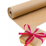 5 Rolls 30m Kraft Packing Parcel Paper DIY Gift Flower Wrapping Arts 30cm