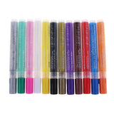 12 Pieces Acrylic Paint Markers Pen for Painting on Glass, Metal, Canvas, Wood, Stone, Ceramic, Fabric, Photo Album, Scrapbook, Card Making - Aladdin Shoppers