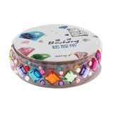6 Rolls Self-Adhesive Rhinestones Various Sizes & Shapes Gemstone Embellishments Tapes for DIY Craft Scrap Book Picture Frames, Phone Case Decoration - Aladdin Shoppers