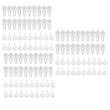60 Pieces Plastic Invisible Traceless Wall Mounted Photo Picture Frame Mirrors Hanging Nail Hook Hanger Heavy Duty for Concrete & Brick 30mm - Aladdin Shoppers