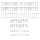 60 Pieces Plastic Invisible Traceless Wall Mounted Photo Picture Frame Mirrors Hanging Nail Hook Hanger Heavy Duty for Concrete & Brick 30mm - Aladdin Shoppers