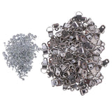 200pcs Silver Metal D Ring Picture Hangers Frame Hanging Hanger Single Hole for Picture Photo Frame Cross-stitch - Aladdin Shoppers