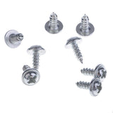 200pcs Silver Metal D Ring Picture Hangers Frame Hanging Hanger Single Hole for Picture Photo Frame Cross-stitch - Aladdin Shoppers