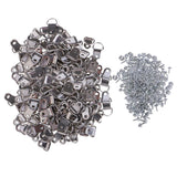 200pcs Silver Metal D Ring Picture Hangers Frame Hanging Hanger Single Hole for Picture Photo Frame Cross-stitch - Aladdin Shoppers