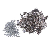 200pcs Silver Metal D Ring Picture Hangers Frame Hanging Hanger Single Hole for Picture Photo Frame Cross-stitch - Aladdin Shoppers