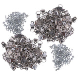 200pcs Silver Metal D Ring Picture Hangers Frame Hanging Hanger Single Hole for Picture Photo Frame Cross-stitch - Aladdin Shoppers
