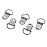 200pcs Silver Metal D Ring Picture Hangers Frame Hanging Hanger Single Hole for Picture Photo Frame Cross-stitch - Aladdin Shoppers
