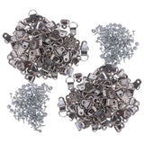 200pcs Silver Metal D Ring Picture Hangers Frame Hanging Hanger Single Hole for Picture Photo Frame Cross-stitch - Aladdin Shoppers