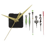 1 Sets Battery Operated Movement For Quartz Wall Clock Repair Replacement with 3 pcs Pointers (2.17 x 2.17 x 1.18 inch) - Aladdin Shoppers
