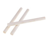 20 Pieces 8mm Round Balsa Wood Stick Unfinished Woodcraft Stick Dowel Rod for Kindergarten Handmade Craft Model Making Accessories 100mm - Aladdin Shoppers