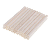 20 Pieces 8mm Round Balsa Wood Stick Unfinished Woodcraft Stick Dowel Rod for Kindergarten Handmade Craft Model Making Accessories 100mm - Aladdin Shoppers