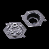 1Pcs Plastic Clear Lotus Soap Candle Mold DIY Handmade Soap Moulds, 90 x 77 x 30mm - Aladdin Shoppers