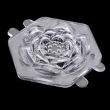 1Pcs Plastic Clear Lotus Soap Candle Mold DIY Handmade Soap Moulds, 90 x 77 x 30mm - Aladdin Shoppers