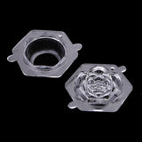 1Pcs Plastic Clear Lotus Soap Candle Mold DIY Handmade Soap Moulds, 90 x 77 x 30mm - Aladdin Shoppers