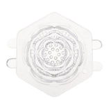 1Pcs Plastic Clear Lotus Soap Candle Mold DIY Handmade Soap Moulds, 90 x 77 x 30mm - Aladdin Shoppers