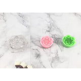 1Pcs Plastic Clear Lotus Soap Candle Mold DIY Handmade Soap Moulds, 90 x 77 x 30mm - Aladdin Shoppers