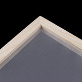 Maxbell 2 Pieces Handmade Wooden Paper Making Mould Frame Screen Tool for Handcraft