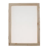 Maxbell 2 Pieces Handmade Wooden Paper Making Mould Frame Screen Tool for Handcraft