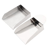 Maxbell 2x Stainless Steel Bead Shovel Diamond  Beading Crafts Tool