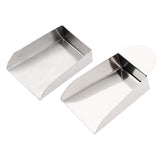 Maxbell 2x Stainless Steel Bead Shovel Diamond  Beading Crafts Tool