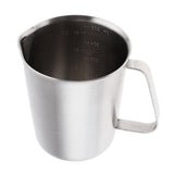 Maxbell 2pcs Stainless Steel Candle Making Pitcher Wax Melting Pouring Pots 1500+500