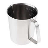 Maxbell 2pcs Stainless Steel Candle Making Pitcher Wax Melting Pouring Pots 1500+500