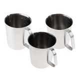 Maxbell 2pcs Stainless Steel Candle Making Pitcher Wax Melting Pouring Pots 1500+500