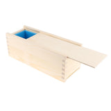 2Pcs Wooden Soap Cutter with Wire Slicer Soap Making Loaf Silicone Mold