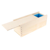 2Pcs Wooden Soap Cutter with Wire Slicer Soap Making Loaf Silicone Mold