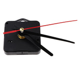 Maxbell 4pcs Wall Clock Movement with Pointer for DIY and Repair black red pointer