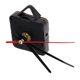 Maxbell 4pcs Wall Clock Movement with Pointer for DIY and Repair black red pointer