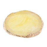 Resin Imitation Agate Nail Art Palette Drink Coaster Cup Mat Decor Yellow