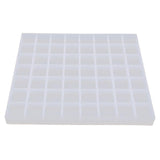 Maxbell 56 Cavity Silicone Mould 31x31x19mm Mini Cubes Mold Ice Cube Tray Chocolate Cake Molds Cube Sugar Jelly Mold DIY Freezing Baking Molding Craft Tool - Aladdin Shoppers