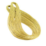 Maxbell 2 Pieces Jewelry Braided Thread Metallic Cords Jewellery Making Accessory