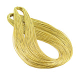 Maxbell 2 Pieces Jewelry Braided Thread Metallic Cords Jewellery Making Accessory