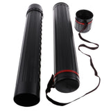 Maxbell 2pcs Artist Plastic Drawing Picture Storage Tube Poster Scroll Holder
