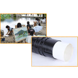 Maxbell 2pcs Artist Plastic Drawing Picture Storage Tube Poster Scroll Holder
