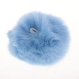 Maxbell 30Set  Faux Fur Pom Pom Ball Keychain for DIY Hat Bag Hair Accessories