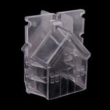 Maxbell 3Pcs Plastic Clear Candle Mold Soap Mould Candles Making Craft Model