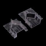 Maxbell 3Pcs Plastic Clear Candle Mold Soap Mould Candles Making Craft Model