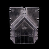 Maxbell 3Pcs Plastic Clear Candle Mold Soap Mould Candles Making Craft Model