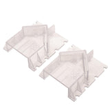Maxbell 3Pcs Plastic Clear Candle Mold Soap Mould Candles Making Craft Model
