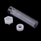 Maxbell 3Pcs Plastic Clear Candle Mold Soap Mould Candles Making Craft Model