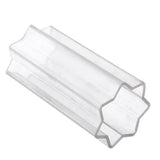 Maxbell 3Pcs Plastic Clear Candle Mold Soap Mould Candles Making Craft Model