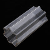 Maxbell 3Pcs Plastic Clear Candle Mold Soap Mould Candles Making Craft Model