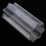 Maxbell 3Pcs Plastic Clear Candle Mold Soap Mould Candles Making Craft Model