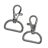 Maxbell 2x Lanyard Swivel Snap Hooks Lobster Clips For Bag Keychain Accessories
